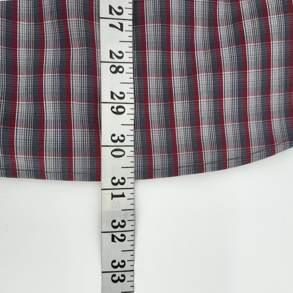 Nick Graham Mens Stretch Modern Fit Plaid Dress Shirt and Tie Set Size Small new - Picture 10 of 10